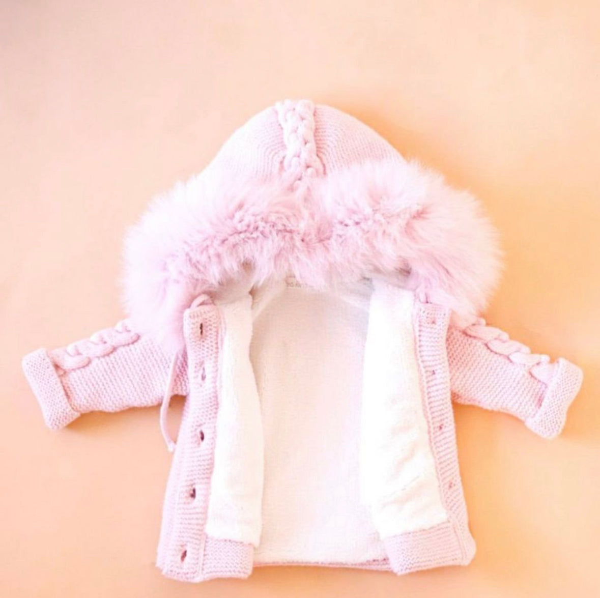 Pink Fur Jacket