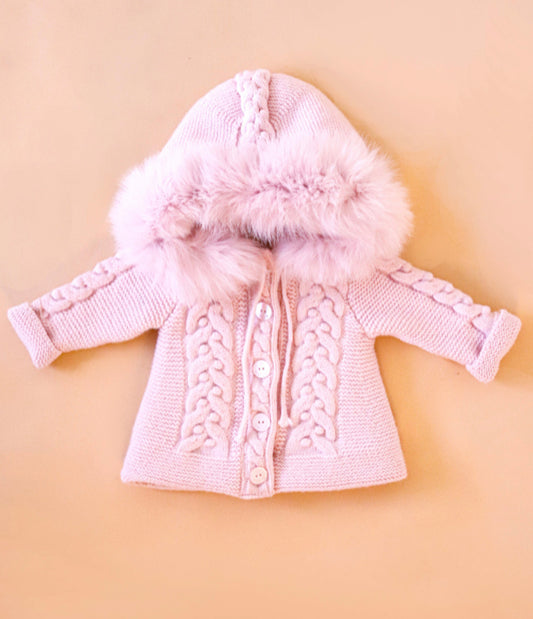 Pink Fur Jacket