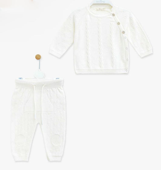 White Button Set